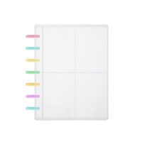 K-pop Idol Star Album photo pliant petit classeur de cartes 4 grilles à feuilles mobiles pour photos et objets de collection bricolage