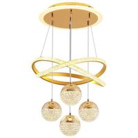 Suspension Moderne Nordique à Trois Couleurs LED pour Salle à Manger, Lustre en Fer Suspendu pour Salon, Usage Domestique et Restaurant, Plafonnier Facile