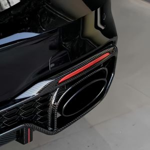 Difusor trasero de fibra de carbono de conversión de modificación automática con tubo trasero para <span class=keywords><strong>Audi</strong></span> 2019-2024 A7 A7l <span class=keywords><strong>C8</strong></span> actualización <span class=keywords><strong>RS7</strong></span> estilo - Product Image 5