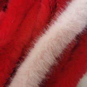 ราคาโรงงาน ขายส่ง ผ้าขนเฟอร์เทียมมิงค์ ขนยาวนุ่ม 5 ซม. สำหรับตกแต่งเสื้อโค้ทหนัง แถบขนเทียม - Product Image 3