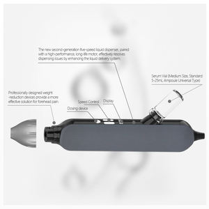 ปืนฉีดเมโสแบบตั้งโต๊ะแรงดันสูง พร้อมไทเทเนียม สำหรับฉีดเมโสเธอราพีเพื่อความงาม ไม่ใช้เข็ม กำลังไฟ 800 วัตต์ - Product Image 5
