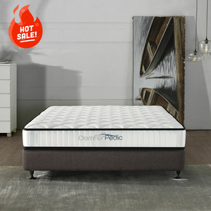 mattress in a box bed queen orthopedic hybrid single bonnel spring mattress
