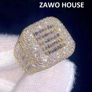 Anillo de Compromiso de Diamantes Mossinate de Lujo Más Vendido para Propuesta, Ceremonia de Boda y Regalo de Aniversario al por Mayor - Product Image 2