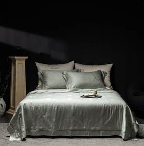 Fodera per cuscino in tencel morbido di alta qualità per camera da letto, traspirante, con motivo jacquard, effetto seta, in offerta speciale. - Product Image 6