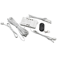 Sensor tangga LED RGB otomatis PIR, kontrol aplikasi Tuya WiFi cerdas DC 12V 24V 250 piksel untuk WS2811 SM16703IC lampu