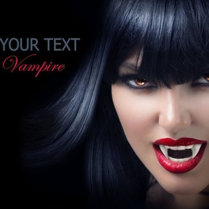 FANKASI - Dentaduras Postizas de Vampiro de Resina, Accesorios para Disfraces de Halloween, Unisex - Product Image 4