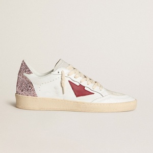 Chaussures de marche épaisses à prix réduit, baskets de skate tendance avec garniture dorée, chaussures de créateur avec doublure en duvet de canard doux - Product Image 3
