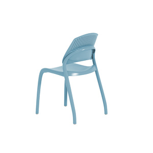 Chaises ergonomiques en plastique durables et stables, légères, pour espaces de travail, lecture, réunions, conférences, salle à manger, étude, formation - Product Image 4