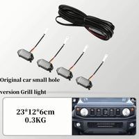 LUMA Grille LED 3/5 portes 19-24 avec feux de jour ambre et blanc pour Suzuki Jimny Sierra 4ème génération JB64 JB74 JC74, état neuf