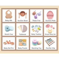 Sucettes en silicone pour bébé, sûres et résistantes aux morsures, fournisseur chinois, nouveau design, sucettes en silicone pour bébé, bavoirs