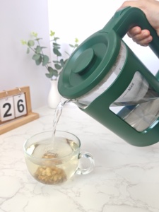 XDM1500Watt 1.5 Liters 220V Glass Cordless <b>Kettle</b> Automatic Shut-off Boil-Dry <b>Temperature</b> <b>Control</b> 360 - Product Image 2