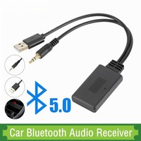 Récepteur audio sans fil pour voiture, adaptateur AUX, charge 5V, convertisseur de musique stéréo HiFi, accessoire fabriqué en Chine continentale