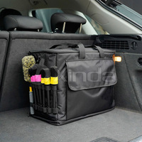 Sac de polissage auto multi-poches de luxe, grand format, imperméable, pour le detailing automobile, fabriqué en usine OEM