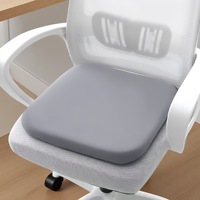 Coussin de siège carré en coton PP pour voiture et bureau, anti-fatigue, pour assise confortable et soutien des fessiers