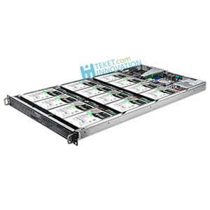 Cho Asrock Rack máy chủ Barebone Rackmount 1u12lw-c3758/4L với <span class=keywords><strong>Intel</strong></span> <span class=keywords><strong>Atom</strong></span> c3758 Bộ vi xử lý Dual channel DDR4 Bộ nhớ PCIe x 8 VGA - Product Image 1