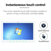 Ordinateur industriel embarqué sans ventilateur avec écran tactile pour Windows et Linux, adapté aux équipements médicaux