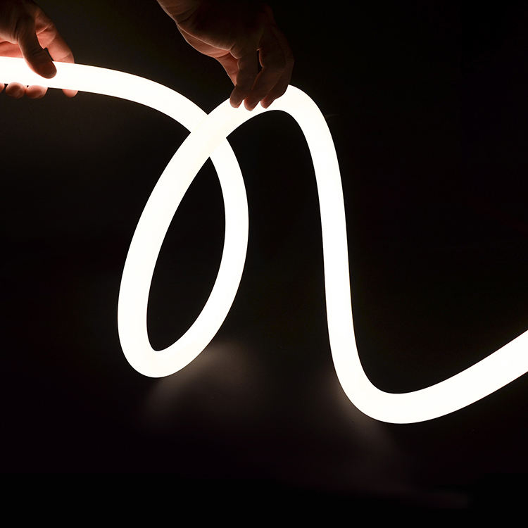 China Factory IP66 Waterproof Round 360 Degree Silicone Tube Flexible Strip Light Neon Light