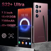 2022 החדש גלקסי S22 Ultra 5g טלפון 7.3 אינץ 16Gb + 1Tb אנדרואיד Smartphone אנדרואיד 12.0 נייד טלפונים