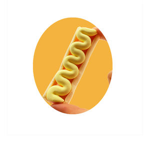 Caramelle di marshmallow a forma di hot dog 3D confezionate in modo indipendente al gusto di frutta morbida zucchero filato disidratato marshmallow - Product Image 6