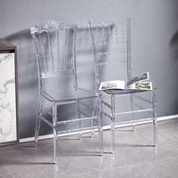 Transparente Acryl-Möbel, Klare Harz-Gartenmöbel, Fabrik-Großhandel, Outdoor-Acrylstühle