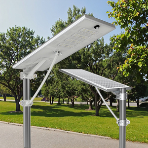 150W 200W IP66 <b>LED</b> Monocrystalline Solar Street <b>Light</b> Battery <b>Motion</b> <b>Sensor</b> 3-Year Warranty for Road Pathway Lighting - Product Image 1