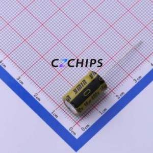 Condensador Electrolítico de Aluminio de Montaje Pasante LKME1602G180MF, D10xL16mm 18uF 20% 400V 360mA-100kHz - Product Image 1