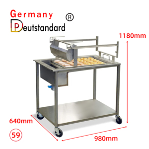 Alemanha Deutstandard NP-59 Commercial Donut Máquina De Vidros Donut Mesa De Vidros Para <span class=keywords><strong>Donuts</strong></span> - Product Image 6