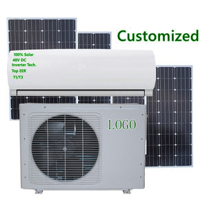 เครื่องปรับอากาศพลังงานแสงอาทิตย์18000BTU ออนกริดอินเวอร์เตอร์ระบบ R32แยกท่อเชื่อมอัจฉริยะ ACDC สำหรับใช้ในครัวเรือน - Product Image 2