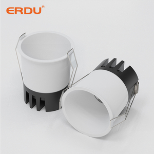 ERDU LED encastré Downlight <span class=keywords><strong>Cchrome</strong></span> réflecteur luminaire pour hôtel Led downlight projecteur - Product Image 6