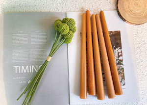 12 Velas Cónicas Blancas, Velas Largas para el Hogar, Velas Cónicas Altas para Decoración de Bodas y Hogar - Product Image 6