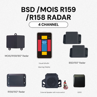 Système d'alerte d'angle mort par radar à ondes millimétriques 77 GHz BSD MOIS R159/R158 pour véhicule utilitaire