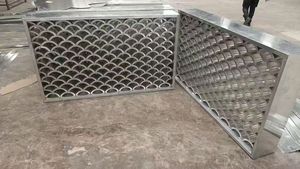 Panneau de mur-rideau en alliage d'aluminium creux gravé et thermolaqué, couleur et taille personnalisées pour l'extérieur des bâtiments publics - Product Image 5