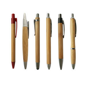Wood Bamboo Ballpoint <b>Pen</b> Hotel Office Promotional Gifts Customized Logo Retractable <b>Pen</b> - Product Image 3