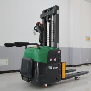 RELILIFT CDD1530 1.5 Ton Stand-On <strong>Narrow</strong> <strong>Aisle</strong> <strong>Pallet</strong> <strong>Truck</strong> | 2560mm <strong>Aisle</strong> Width Two-Stage Mast Lead-Acid Battery - Product Image 2