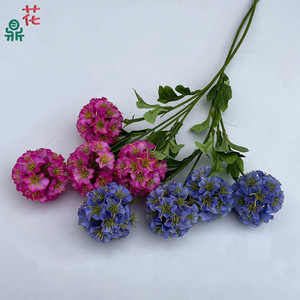 Flores de seda artificiales de crisantemo tipo molino de viento para decoraciones de bodas, pasillos de salones de banquetes y escenarios. - Product Image 3