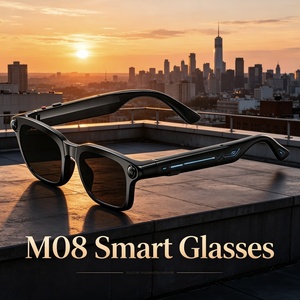 Gafas Inteligentes M08 <span class=keywords><strong>de</strong></span> 300 mAh, 800 W, Cámara Integrada Nítida, Traducción por IA, Detección <span class=keywords><strong>de</strong></span> Uso, Compatibles con Descarga <span class=keywords><strong>de</strong></span> Aplicaciones - Product Image 1