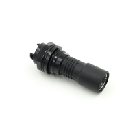 Adaptateur hybride à fibre optique à faisceau étendu MIL-DTL-83526 GAOFU-HMA SMPTE FXW, étanche IP68, monomode, compatible 5G, en métal