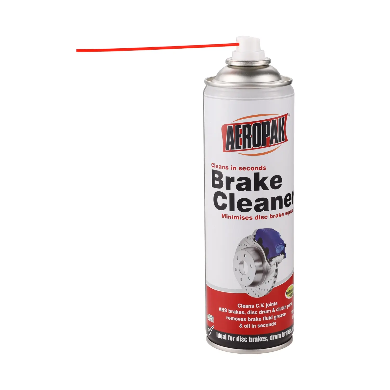 AEROPAK 500ml quickly remove brake dust and brake cleaner degrease linings cleening