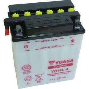 Batterie de moto Yuasa YB14L-A 12V 14Ah sans entretien - Product Image 1