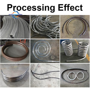 Semi-automatische servo buigmachine voor roestvrij staal/aluminium buizen <span class=keywords><strong>DR</strong></span>-RB120CNC zeven-rollen rolbuigmachine, eenvoudig te bedienen - Product Image 3