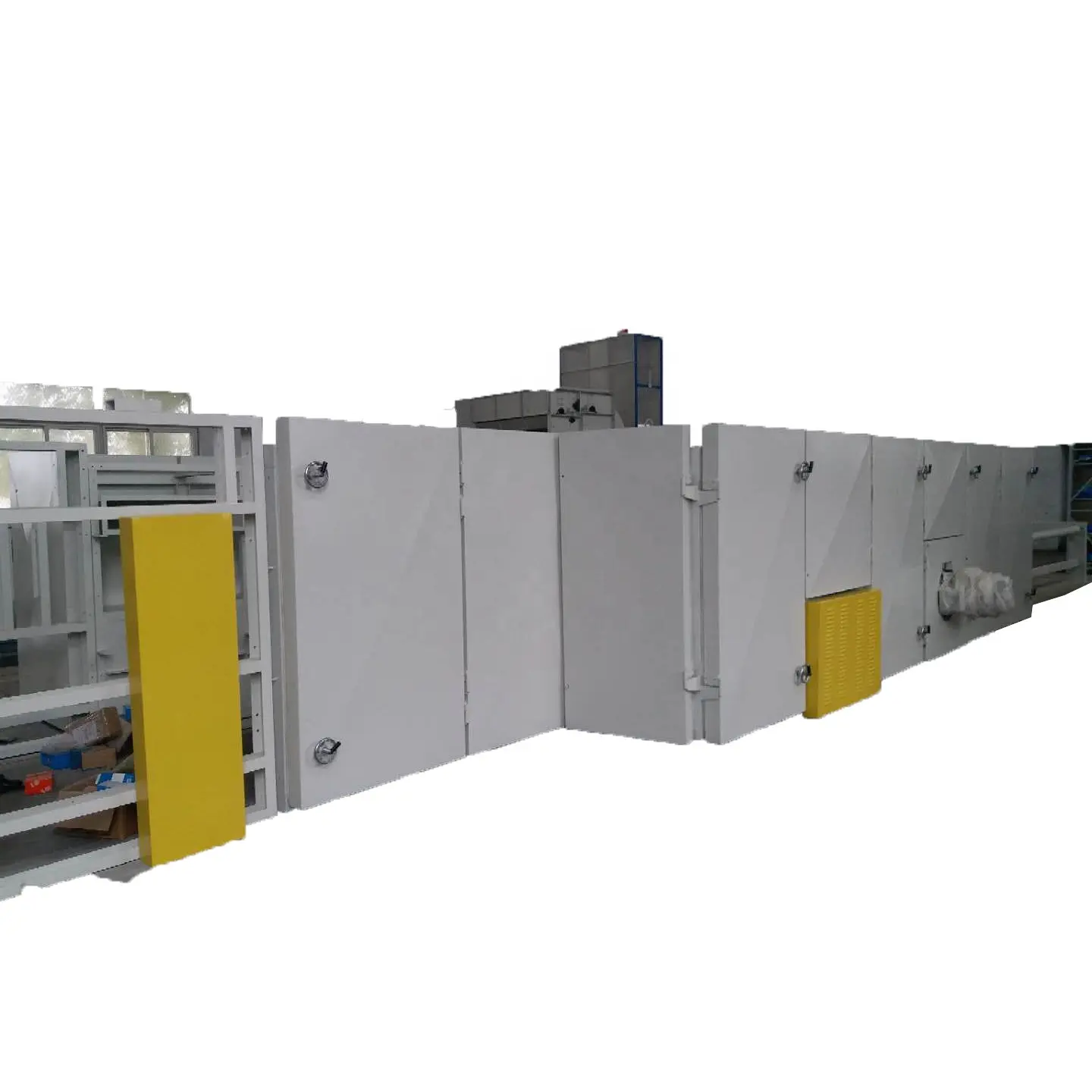 thermal bonding oven used in Quilt Wadding production line from china home textile machinery factory