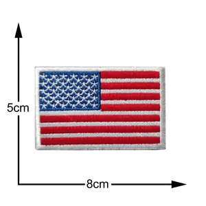 Custom American Stars And Stripes Flag Patch US Flag Badges Tactical Badges
