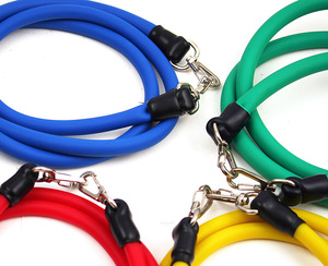 De moda integrado entrenador de gimnasio de resistencia de las bandas de potencia tubos de látex 11 Pcs bandas elásticas - Product Image 4