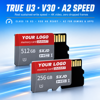 Carte mémoire SD en gros, prix usine, pour surveillance mobile, cartes SD/TF 2Go/4Go/8Go/16Go/32Go/64Go/128Go/256Go, carte mémoire mini C10