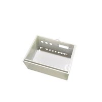 Pièces de tôlerie soudées, assemblées par pulvérisation électrostatique, estampées, embouties profondes, personnalisées, pour plaques froides, épaisseur 1,0 mm, revêtement en poudre
