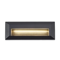 Lampadaire LED imperméable conforme à la norme IP65, luminaire d'extérieur, applique murale, idéal pour des escaliers, un couloir, un allée, un Patio ou une clôture, 3/6W
