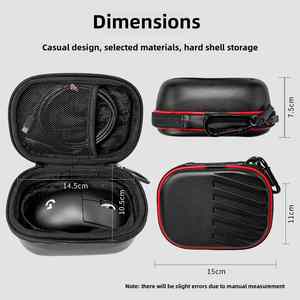 Estuche Rígido Personalizado de EVA para Ratón, Bolsa de Almacenamiento Rígida de EVA para Ratón Inalámbrico, Estuche Colgante para Ratón - Product Image 6