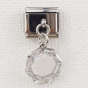 Bracelet à breloques tendance de style italien, nouvelle collection, série de couleurs élégantes, module pendentif personnalisé, bijoux tendance en acier inoxydable - Product Image 6