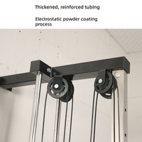 Appareil d'entraînement multifonctionnel à poulie murale réglable pour la musculation à domicile