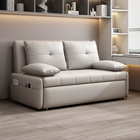 Benutzer definierte moderne Klapp sofa Zwei Personen Mehrfach funktion Einfach sitzende Liege couch mit Stauraum für Apartment Wohnzimmer